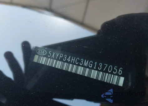 2021 Kia Telluride Ex from USA, damaged, VIN 5XYP34HC3MG137056